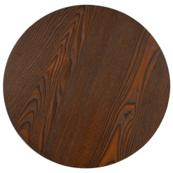 vidaXL Bistrotisch Dunkelbraun 40 cm MDF
