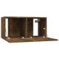vidaXL TV-Wandschrank Räuchereiche 60x30x30 cm Holzwerkstoff vidaXL TV-Wandschrank Räuchereiche 60x30x30 cm Holzwerkstoff