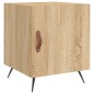 vidaXL Nachttisch Sonoma-Eiche 40x40x50 cm Holzwerkstoff vidaXL Nachttisch Sonoma-Eiche 40x40x50 cm Holzwerkstoff