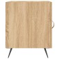 vidaXL Nachttisch Sonoma-Eiche 40x40x50 cm Holzwerkstoff vidaXL Nachttisch Sonoma-Eiche 40x40x50 cm Holzwerkstoff