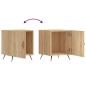 vidaXL Nachttisch Sonoma-Eiche 40x40x50 cm Holzwerkstoff vidaXL Nachttisch Sonoma-Eiche 40x40x50 cm Holzwerkstoff