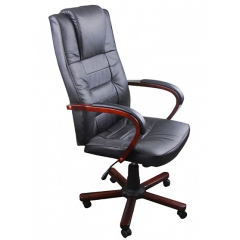 vidaXL Luxus-Bürostuhl Schwarz vidaXL Luxus-Bürostuhl Schwarz