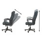 vidaXL Luxus-Bürostuhl Schwarz vidaXL Luxus-Bürostuhl Schwarz