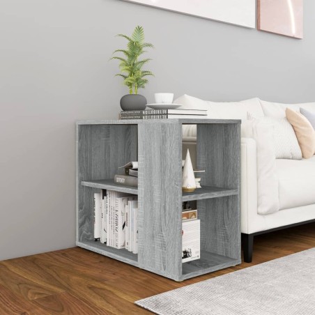vidaXL Beistelltisch Grau Sonoma 60x30x50 cm Holzwerkstoff