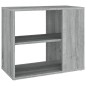 vidaXL Beistelltisch Grau Sonoma 60x30x50 cm Holzwerkstoff vidaXL Beistelltisch Grau Sonoma 60x30x50 cm Holzwerkstoff