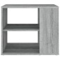vidaXL Beistelltisch Grau Sonoma 60x30x50 cm Holzwerkstoff vidaXL Beistelltisch Grau Sonoma 60x30x50 cm Holzwerkstoff
