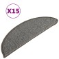 vidaXL Treppenmatten 15 Stk. Grau 56x17x3 cm vidaXL Treppenmatten 15 Stk. Grau 56x17x3 cm