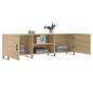 vidaXL TV-Schrank Sonoma-Eiche 150x30x50 cm Holzwerkstoff vidaXL TV-Schrank Sonoma-Eiche 150x30x50 cm Holzwerkstoff