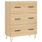 vidaXL Sideboard Sonoma-Eiche 69,5x34x90 cm Holzwerkstoff vidaXL Sideboard Sonoma-Eiche 69,5x34x90 cm Holzwerkstoff