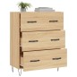 vidaXL Sideboard Sonoma-Eiche 69,5x34x90 cm Holzwerkstoff vidaXL Sideboard Sonoma-Eiche 69,5x34x90 cm Holzwerkstoff