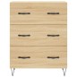 vidaXL Sideboard Sonoma-Eiche 69,5x34x90 cm Holzwerkstoff vidaXL Sideboard Sonoma-Eiche 69,5x34x90 cm Holzwerkstoff