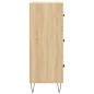 vidaXL Sideboard Sonoma-Eiche 69,5x34x90 cm Holzwerkstoff vidaXL Sideboard Sonoma-Eiche 69,5x34x90 cm Holzwerkstoff