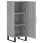 vidaXL Sideboard Grau Sonoma 34,5x34x90 cm Holzwerkstoff vidaXL Sideboard Grau Sonoma 34,5x34x90 cm Holzwerkstoff