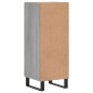 vidaXL Sideboard Grau Sonoma 34,5x34x90 cm Holzwerkstoff vidaXL Sideboard Grau Sonoma 34,5x34x90 cm Holzwerkstoff