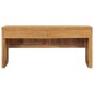 vidaXL TV-Schrank 100x35x45 cm Teak Massivholz vidaXL TV-Schrank 100x35x45 cm Teak Massivholz