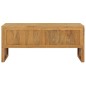 vidaXL TV-Schrank 100x35x45 cm Teak Massivholz vidaXL TV-Schrank 100x35x45 cm Teak Massivholz