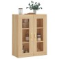 vidaXL Wandschrank Sonoma-Eiche 69,5x34x90 cm vidaXL Wandschrank Sonoma-Eiche 69,5x34x90 cm