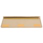 vidaXL Stufenmatten 15 Stk. 65x21x4 cm Golden vidaXL Stufenmatten 15 Stk. 65x21x4 cm Golden