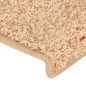vidaXL Stufenmatten 15 Stk. 65x21x4 cm Golden vidaXL Stufenmatten 15 Stk. 65x21x4 cm Golden