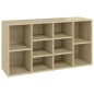 vidaXL Schuhbank Sonoma-Eiche 103x30x54,5 cm Holzwerkstoff vidaXL Schuhbank Sonoma-Eiche 103x30x54,5 cm Holzwerkstoff