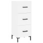 vidaXL Highboard Weiß 34,5x34x180 cm Holzwerkstoff vidaXL Highboard Weiß 34,5x34x180 cm Holzwerkstoff