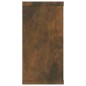 vidaXL Wandregale 4 Stk. Räuchereiche 100x15x30 cm Holzwerkstoff vidaXL Wandregale 4 Stk. Räuchereiche 100x15x30 cm Holzwerkstoff