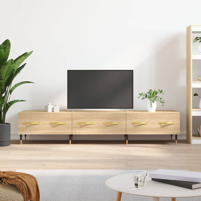 vidaXL TV-Schrank Sonoma-Eiche 150x36x30 cm Holzwerkstoff vidaXL TV-Schrank Sonoma-Eiche 150x36x30 cm Holzwerkstoff