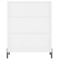 Highboard Weiß 69,5x34x180 cm Holzwerkstoff Highboard Weiß 69,5x34x180 cm Holzwerkstoff