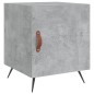 vidaXL Nachttisch Betongrau 40x40x50 cm Holzwerkstoff vidaXL Nachttisch Betongrau 40x40x50 cm Holzwerkstoff