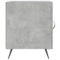 vidaXL Nachttisch Betongrau 40x40x50 cm Holzwerkstoff vidaXL Nachttisch Betongrau 40x40x50 cm Holzwerkstoff