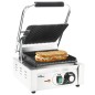 vidaXL Gerillter Panini-Grill Edelstahl 1800 W 31x30,5x20 cm vidaXL Gerillter Panini-Grill Edelstahl 1800 W 31x30,5x20 cm