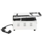 vidaXL Gerillter Panini-Grill Edelstahl 1800 W 31x30,5x20 cm vidaXL Gerillter Panini-Grill Edelstahl 1800 W 31x30,5x20 cm