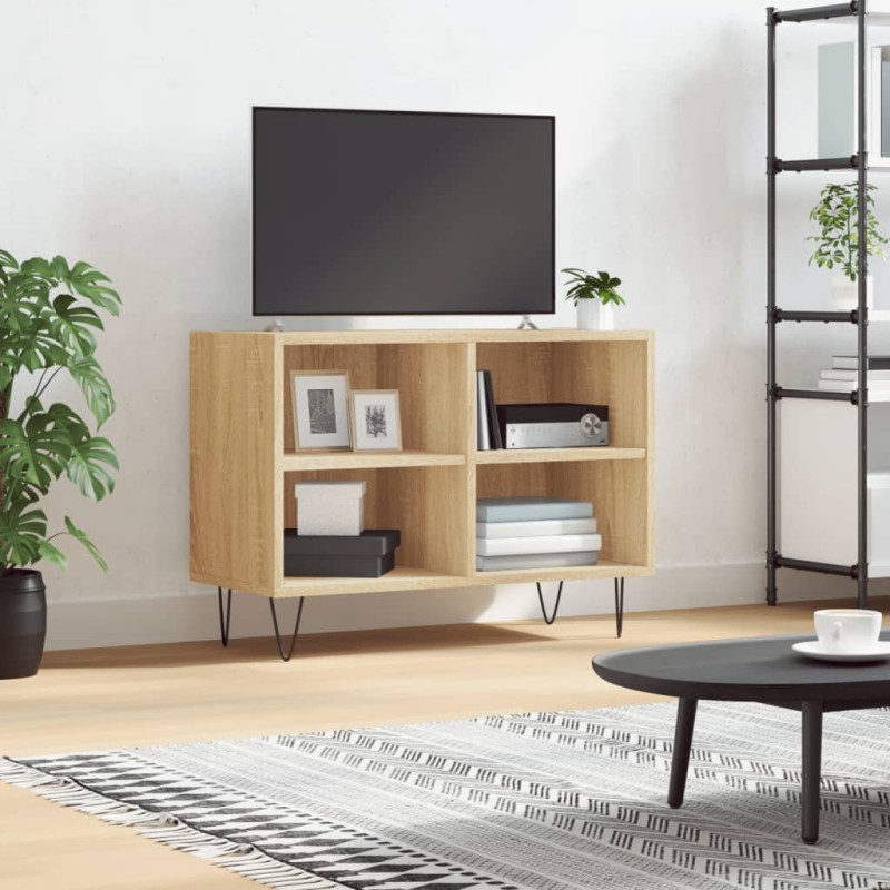 vidaXL TV-Schrank Sonoma-Eiche 69,5x30x50 cm Holzwerkstoff vidaXL TV-Schrank Sonoma-Eiche 69,5x30x50 cm Holzwerkstoff