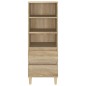 vidaXL Highboard Sonoma-Eiche 40x36x110 cm Holzwerkstoff vidaXL Highboard Sonoma-Eiche 40x36x110 cm Holzwerkstoff