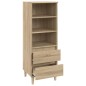 vidaXL Highboard Sonoma-Eiche 40x36x110 cm Holzwerkstoff vidaXL Highboard Sonoma-Eiche 40x36x110 cm Holzwerkstoff