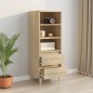 vidaXL Highboard Sonoma-Eiche 40x36x110 cm Holzwerkstoff vidaXL Highboard Sonoma-Eiche 40x36x110 cm Holzwerkstoff