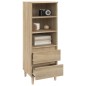 vidaXL Highboard Sonoma-Eiche 40x36x110 cm Holzwerkstoff vidaXL Highboard Sonoma-Eiche 40x36x110 cm Holzwerkstoff