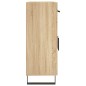 vidaXL Sideboard Sonoma-Eiche 69,5x34x90 cm Holzwerkstoff vidaXL Sideboard Sonoma-Eiche 69,5x34x90 cm Holzwerkstoff
