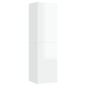 vidaXL TV-Schränke 2 Stk. Hochglanz Weiß 30,5x30x110 cm Holzwerkstoff vidaXL TV-Schränke 2 Stk. Hochglanz Weiß 30,5x30x110 cm Holzwerkstoff