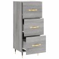 vidaXL Sideboard Grau Sonoma 34,5x34x90 cm Holzwerkstoff vidaXL Sideboard Grau Sonoma 34,5x34x90 cm Holzwerkstoff
