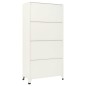 vidaXL Schließfachschrank Grau und Blau 90x45x180 cm Stahl vidaXL Schließfachschrank Grau und Blau 90x45x180 cm Stahl