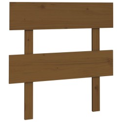 vidaXL Kopfteil Honigbraun 93,5x3x81 cm Massivholz Kiefer