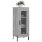 vidaXL Sideboard Grau Sonoma 34,5x34x90 cm Holzwerkstoff vidaXL Sideboard Grau Sonoma 34,5x34x90 cm Holzwerkstoff