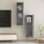 vidaXL TV-Schränke 2 Stk. Betongrau 30,5x30x110 cm Holzwerkstoff vidaXL TV-Schränke 2 Stk. Betongrau 30,5x30x110 cm Holzwerkstoff