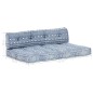 Palettensofa-Auflage Indigo Stoff Patchwork Palettensofa-Auflage Indigo Stoff Patchwork