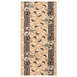 vidaXL Teppichläufer BCF Beige 100x200 cm
