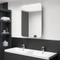 vidaXL LED-Bad-Spiegelschrank Eichen-Optik 60x11x80 cm vidaXL LED-Bad-Spiegelschrank Eichen-Optik 60x11x80 cm