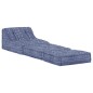 vidaXL Modularer Pouf Indigo Stoff vidaXL Modularer Pouf Indigo Stoff