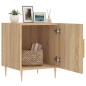 vidaXL Nachttisch Sonoma-Eiche 40x40x50 cm Holzwerkstoff vidaXL Nachttisch Sonoma-Eiche 40x40x50 cm Holzwerkstoff