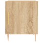 vidaXL Nachttisch Sonoma-Eiche 40x40x50 cm Holzwerkstoff vidaXL Nachttisch Sonoma-Eiche 40x40x50 cm Holzwerkstoff